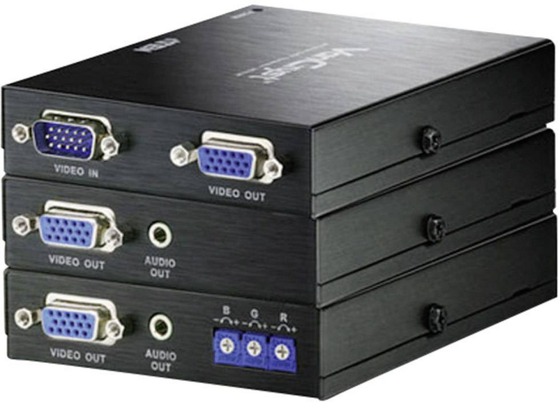 Aten Extender Verlängerung Vga übertragung Netzwerkkabel 300 M Siehe Text/Foto B-Ware - 4710423777309