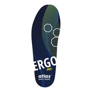 B-Ware Atlas Einlegesohle Schuheinlage Komfort Ergo Pro Größe 44 45 46 Blau Gelb 1 Paar