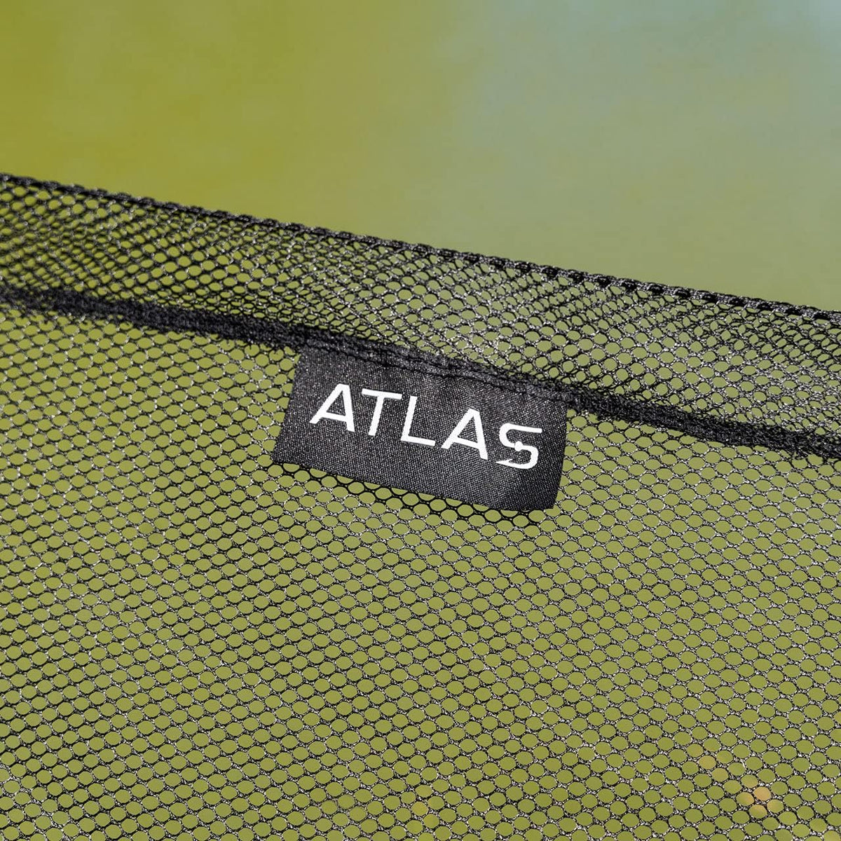 ATLAS Kescher 107cm Karpfenkescher Carbon 2-teilig schwimmend Angeln Angelsport - 1