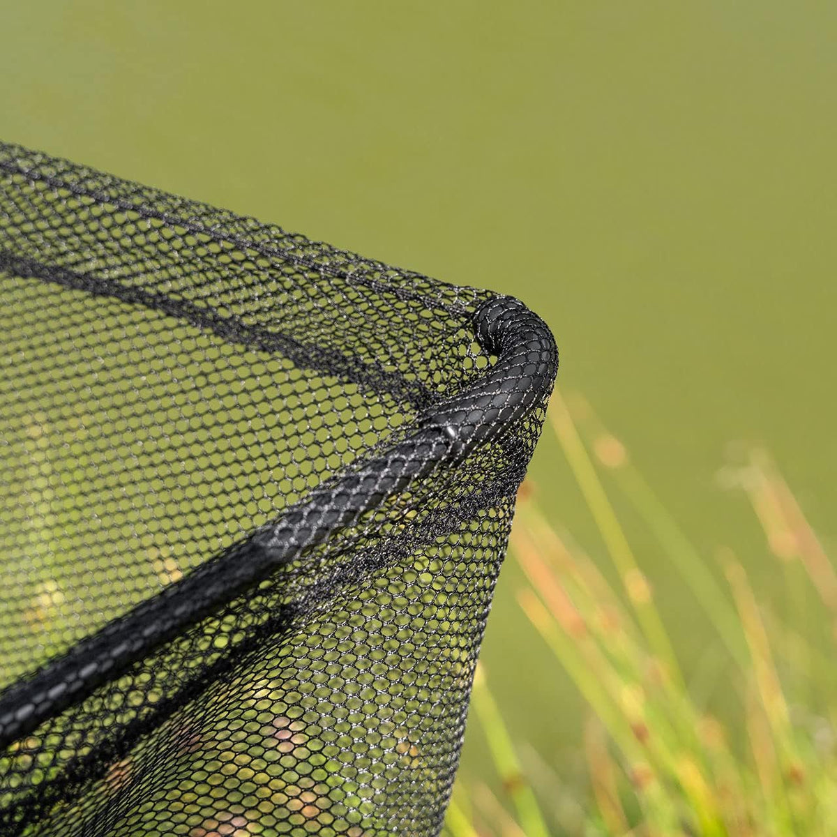 ATLAS Kescher 107cm Karpfenkescher Carbon 2-teilig schwimmend Angeln Angelsport - 1