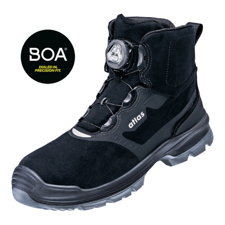 Atlas Sicherheitsschuh Arbeitsschuh Flash 6905 Xp Boa Esd Schwarz S3 Größe 42  B-Ware - 4043692441429