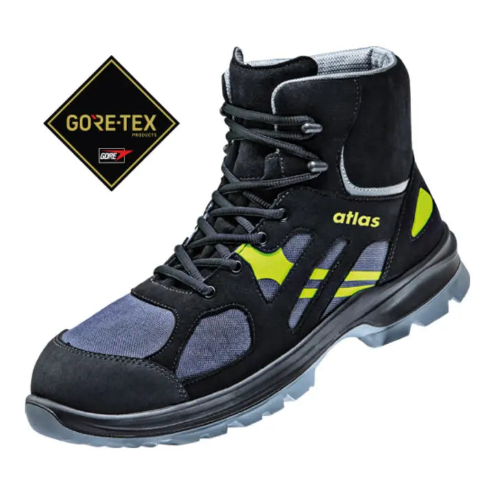 B-Ware Atlas Ssicherheitsschuh Arbeitsschuh Gore Tex Gtx 8205 Xp S3 Anthrazit Gr 42 W10 - 4043692365213