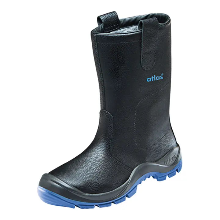 B-Ware Atlas Stiefel Sicherheitsschuh Arbeitsschuh Anatomic Bau 822 Xp Schwarz Größe 47 - 4043692076430