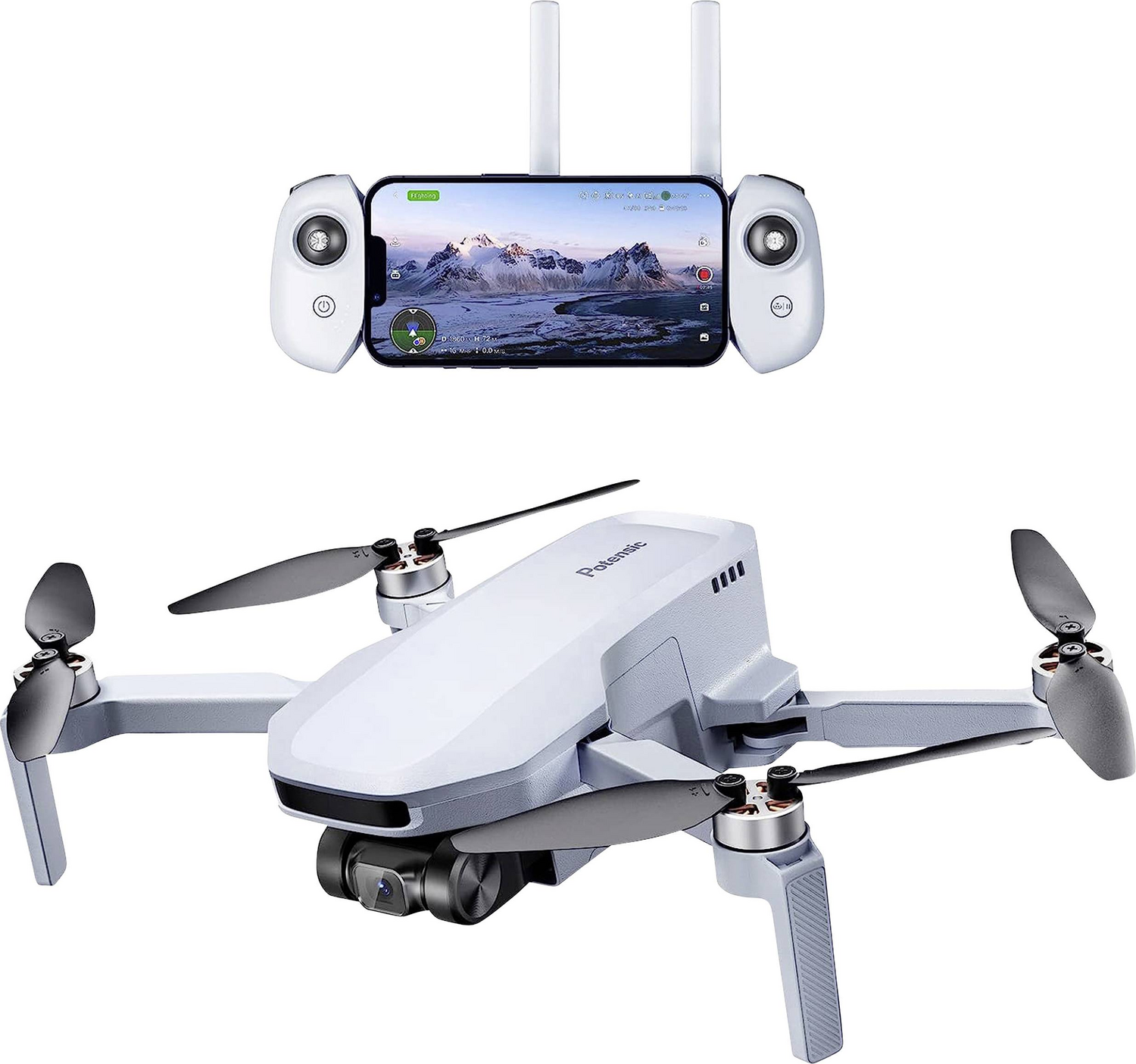 B-Ware Potensic Atom Se Quadrocopter Drohne Kameraflug Einsteiger Grau Drone - 4064161408736