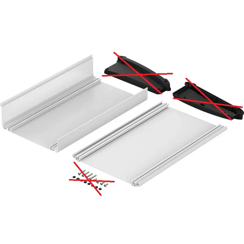 B-Ware Bopla Atph 1865 0300 Alu Topline Set Pult Gehäuse Aluminium Siehe Text/Foto - 4058545324712