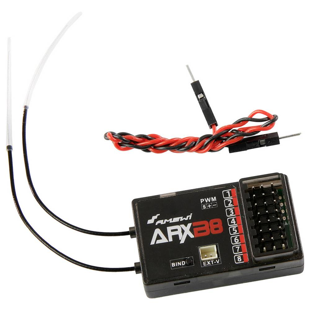 B-Ware Amewi Atxb8 Pistolengriff Fernsteuerung Funksender 24 G Hz 8 Kanäle Empfänger - 4262408979005