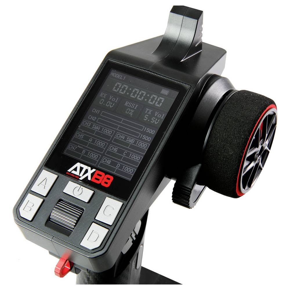 B-Ware Amewi Atxb8 Pistolengriff Fernsteuerung Funksender 24 G Hz 8 Kanäle Empfänger - 4262408979005