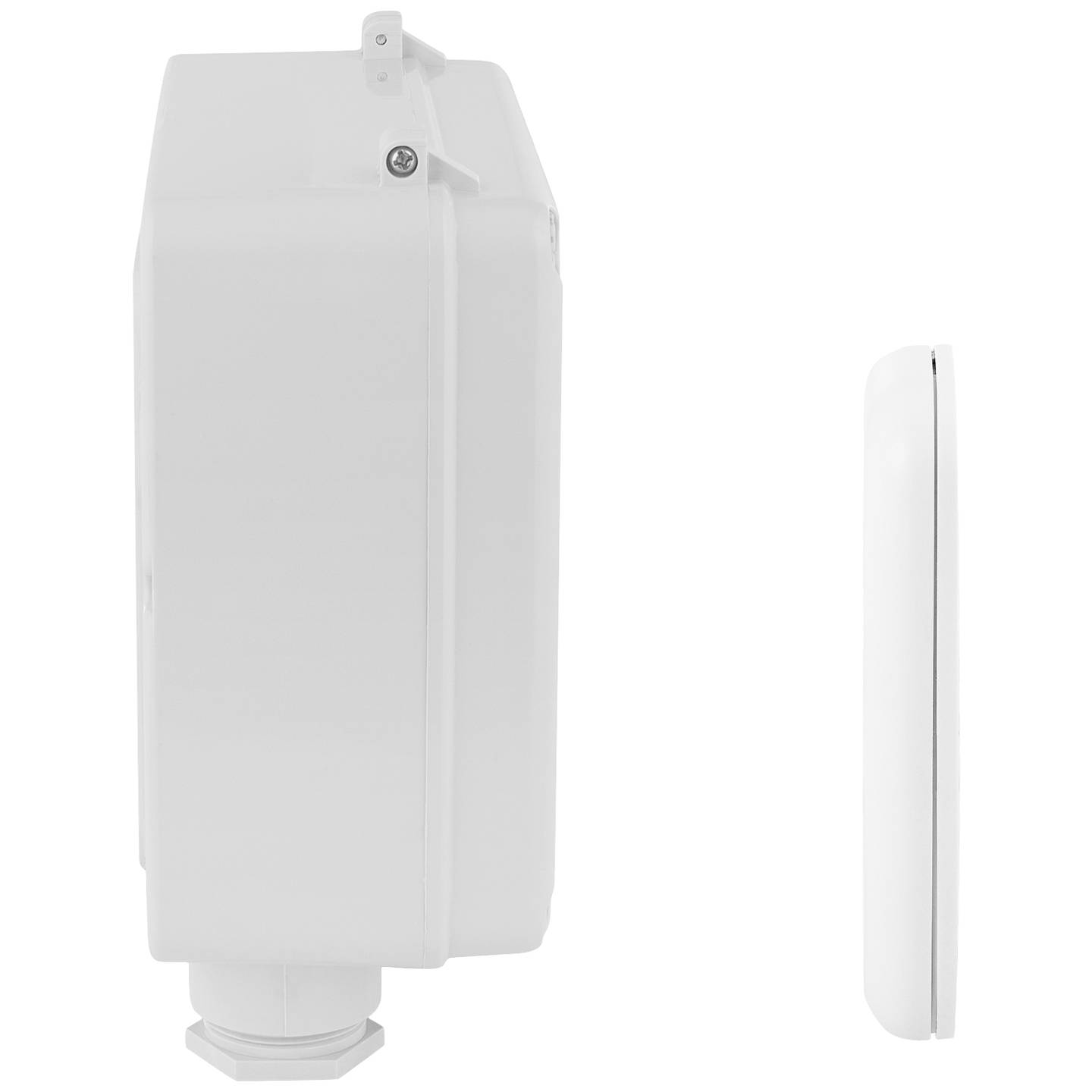 B-Ware Smartwares Außenlampe. 3 Kanal Schalter Set Fernbedienung Funk Außenbereich Weiß - 8711658446790