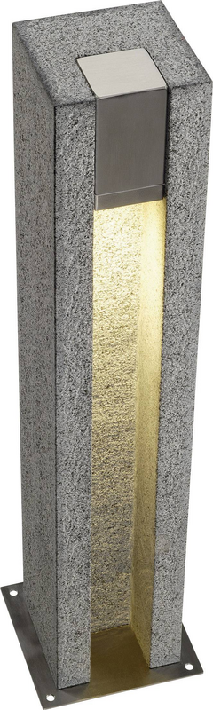 B-Ware Slv 231440 Arrock Slot Außenstandleuchte Led Gu10 4 W Granit Grau Matt Lampe481