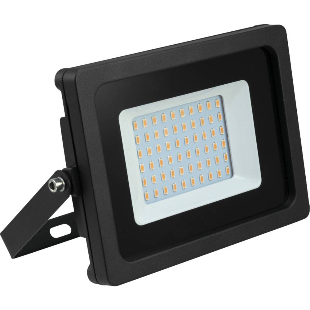 Außenstrahler Fluter LED Strahler Violett IP65 wetterfest Gehäuse SMD Schwarz - 4026397676785