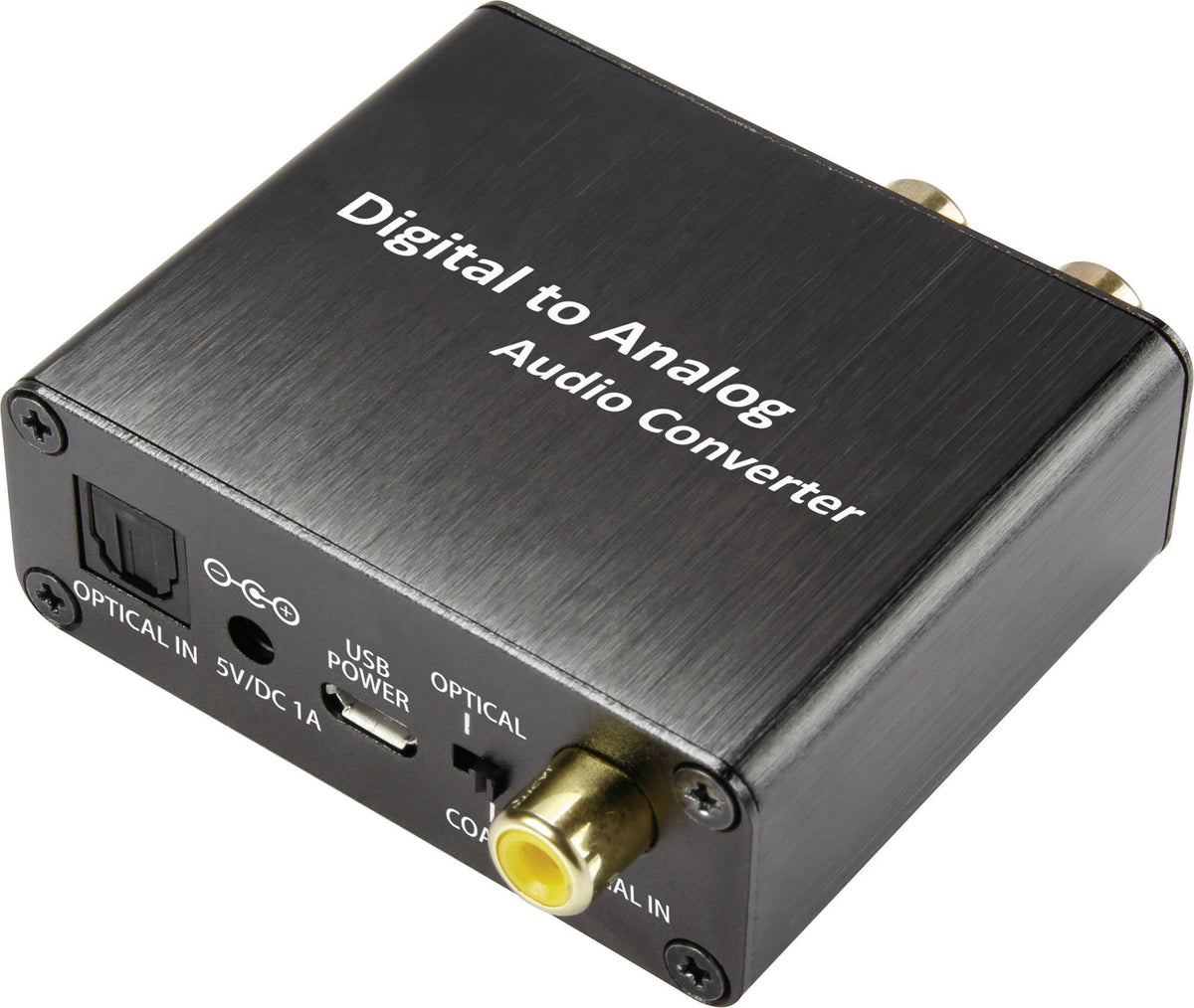 SpeaKa Professional Audio Konverter Toslink Cinch-Digital Cinch Klinke864 - 4016138915853
