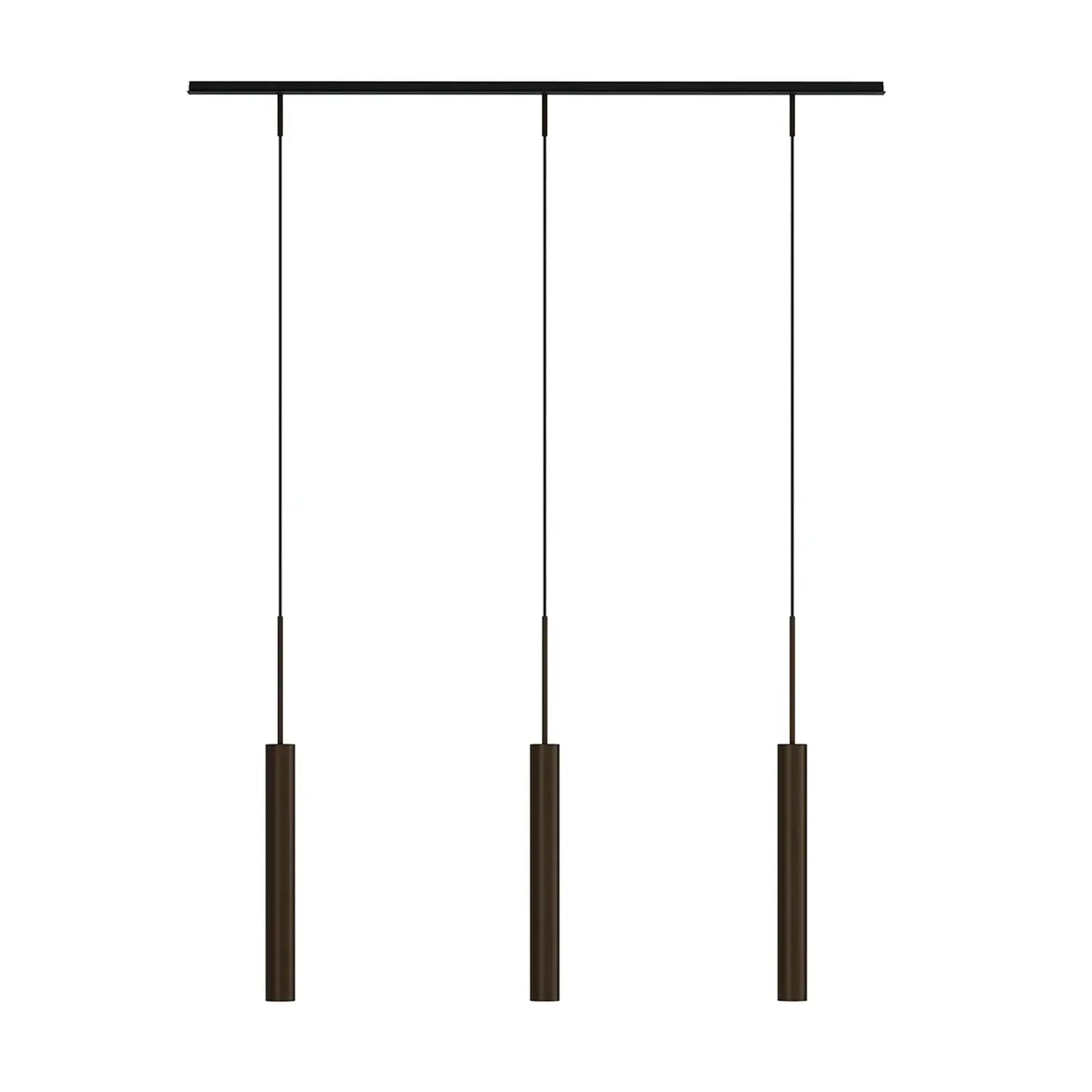 B-Ware Audo Copenhagen Hängeleuchte Pendelleuchte Tubulaire Rail 3 Flg Bronzefarben Alu - 5709262233762