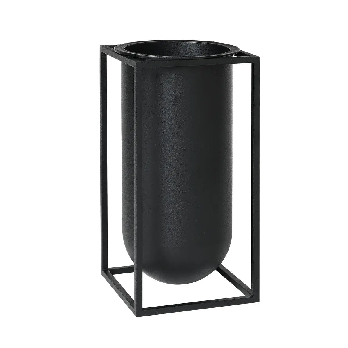 B-Ware Audo Copenhagen Vase Schale Mogens Lassen Metall Schwarz Vasen Und Schalen 311 - 5711879005694