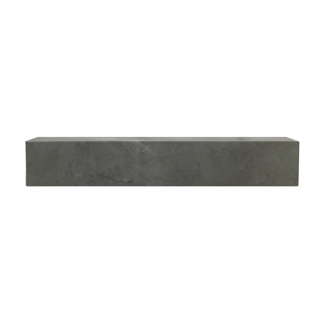 Audo Wandregal Ablage Brett Plinth Regal Marmor Braun Grau 60 Cm Kendzo B-Ware - 5709262047468