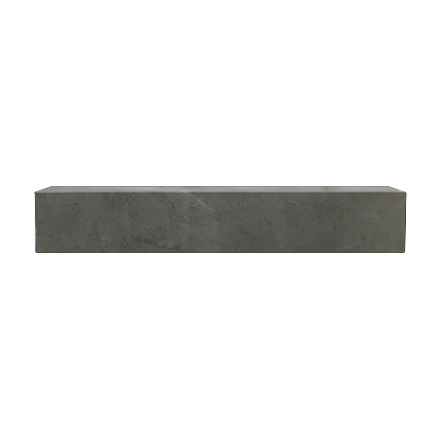 Audo Wandregal Ablage Brett Plinth Regal Marmor Braun Grau 60 Cm Kendzo B-Ware - 5709262047468