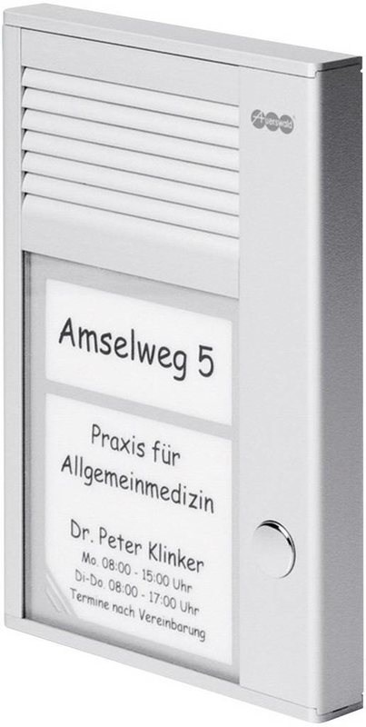 Auerswald 90634 Türsprechanlage Kabelgebunden Komplett Set 1 Sil180 Defektware D-Ware - 4019377906347