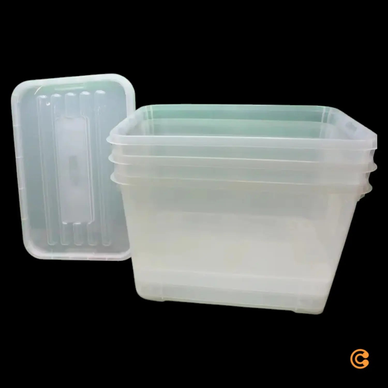 C-Ware Curver 240682 Handy 3er Set Kunststoffbox Kiste Kasten Box 65 L Siehe Text/Foto - 3253920284006