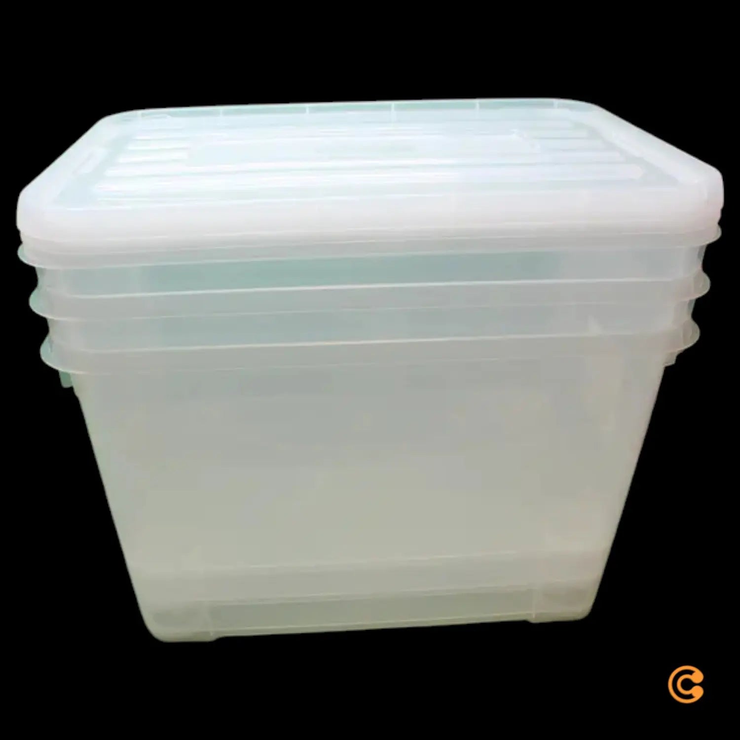 C-Ware Curver 240682 Handy 3er Set Kunststoffbox Kiste Kasten Box 65 L Siehe Text/Foto - 3253920284006