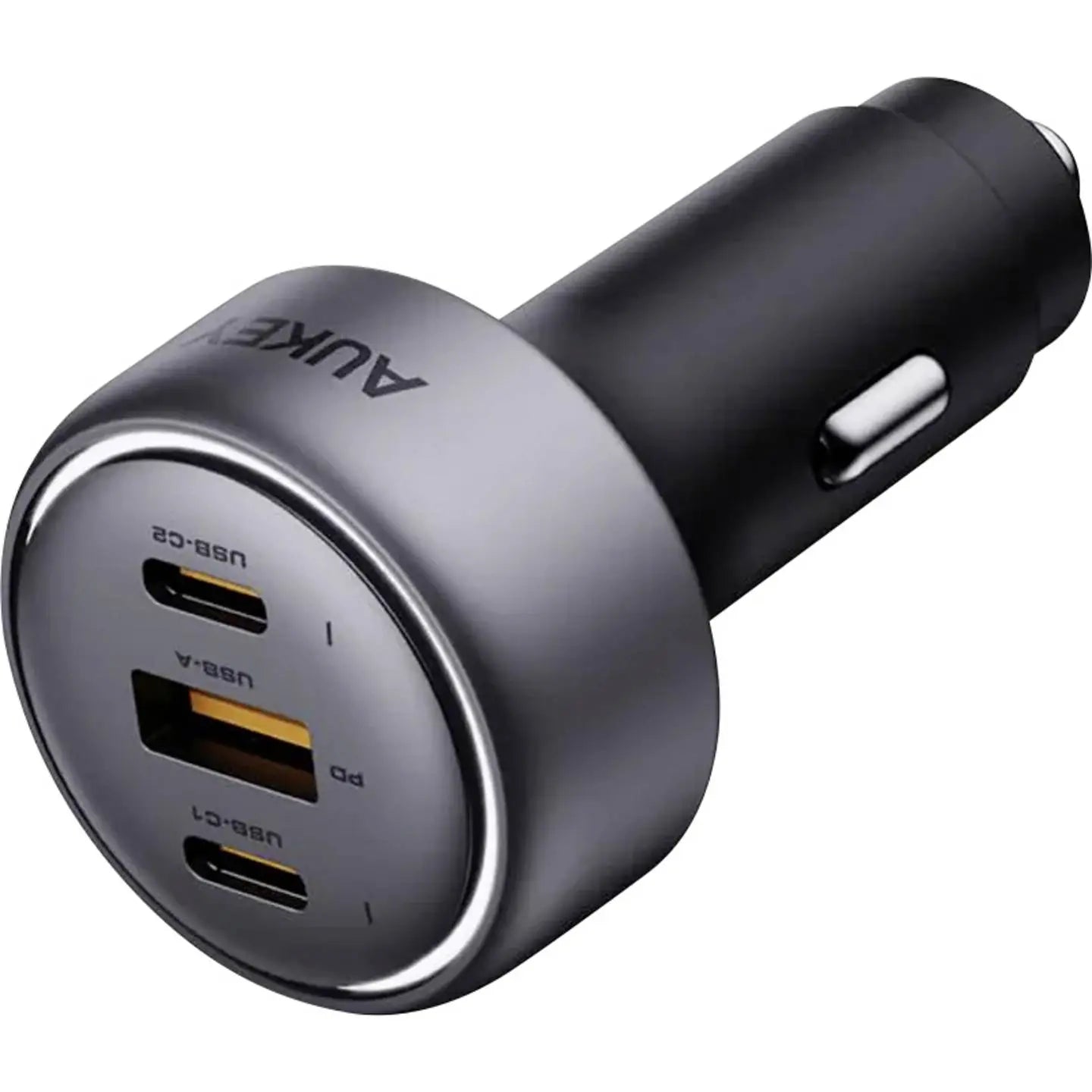 B-Ware Aukey Usb Ladegerät Kfz Schnellladegerät Auto Adapter Pathfinder 3 Port 2 Stück - 689323788132