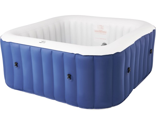 B-Ware Aufblasbarer Whirlpool Square Navy Plug & Play Siehe Text/Foto - 6954521624839