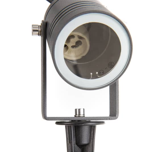 B-Ware Cmd Außenstrahler Flutlicht Beleuchtung Garten Außenlampe 9028 Mit Erdspieß - 4260045645826