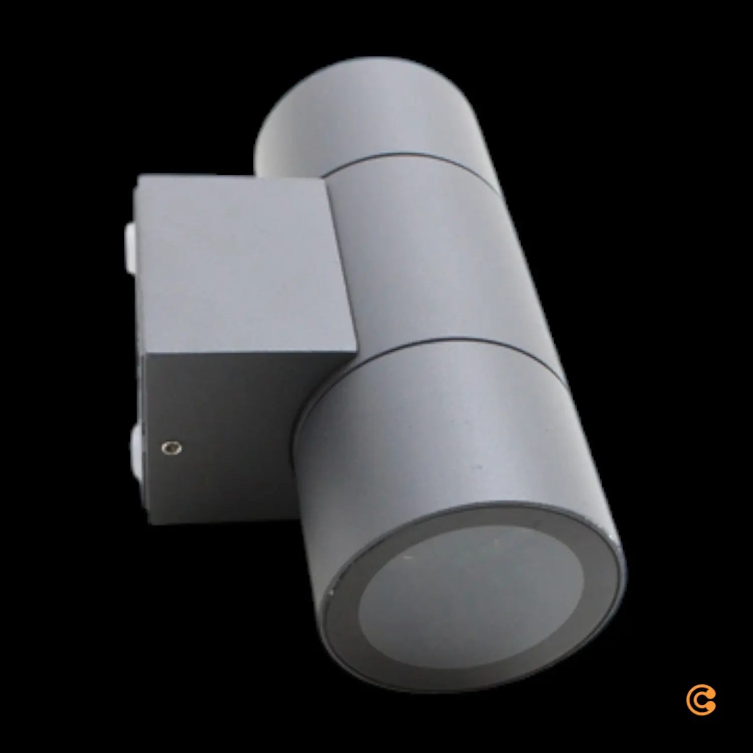 Deko Light Außenwandlampe Wandleuchte Achernar Up Down Schwarzgrau 2 Flammig B-Ware - 4042943163417
