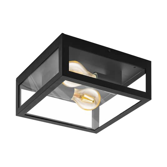 Eglo Außenwandlampe Alamonte Außenlampe Wandleuchte Deckenlampe Lampe 2 Flammig  B-Ware - 9002759948320