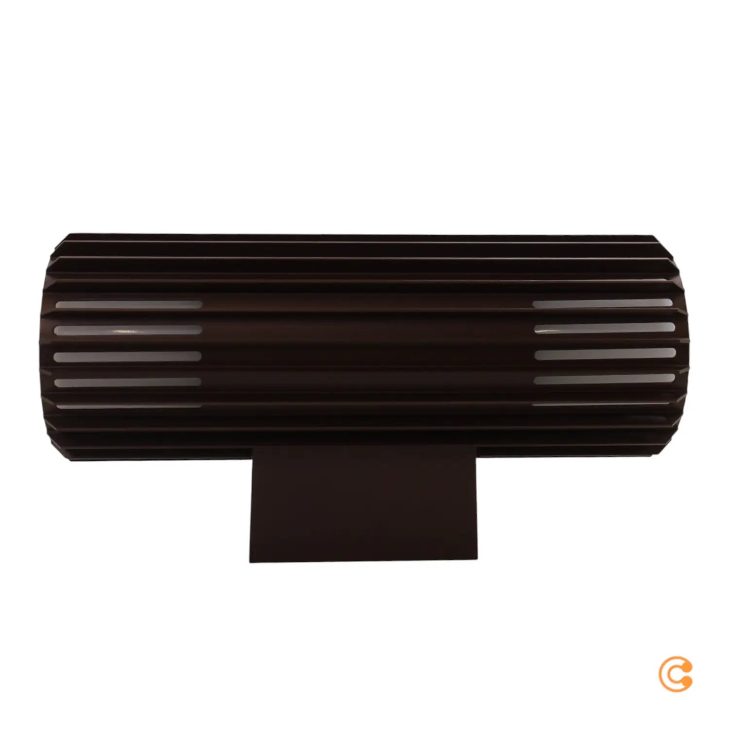 B-Ware Nordlux Außenwandleuchte Aludra Double Seaside Alu Braun Metallic Wandlampe Spot