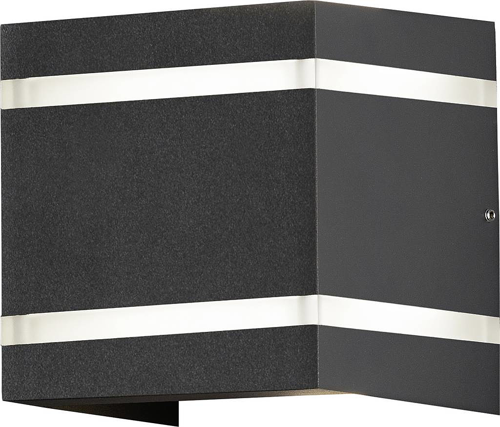B-Ware Konstsmide Cremona 7870 370 Led Außen Wandleuchte 6 W Anthrazit Lampe Leuchte - 7318307870374