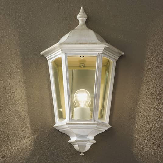 ORION AußenWandleuchte Wandleuchte Wandleuchte Lampe Puchberg weiß-gold - 9003090174164