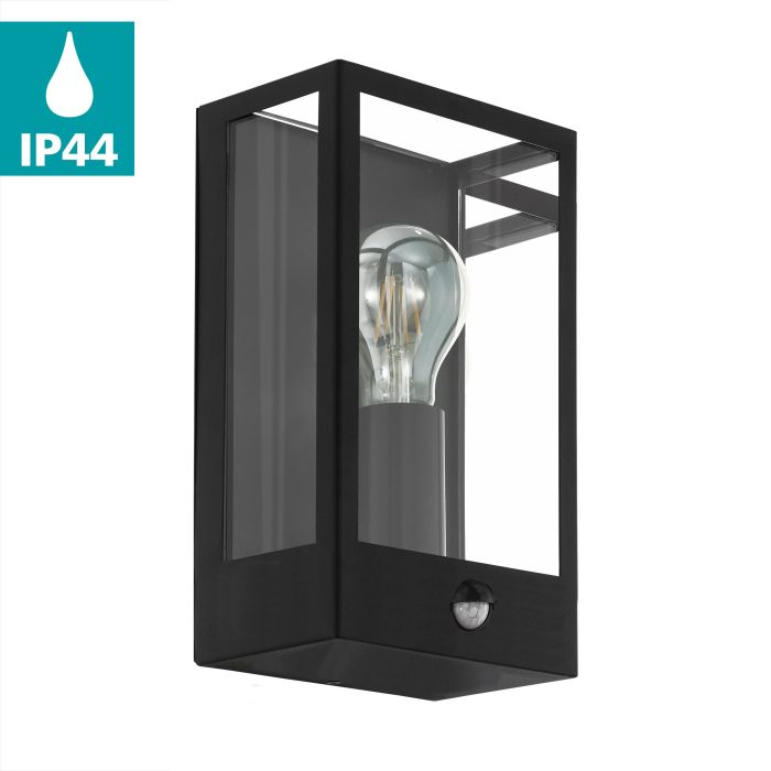 EGLO Außenwandleuchte Alamonte Wandleuchte Wandlampe Lampe Leuchte E27 Sensor - 9002759995874