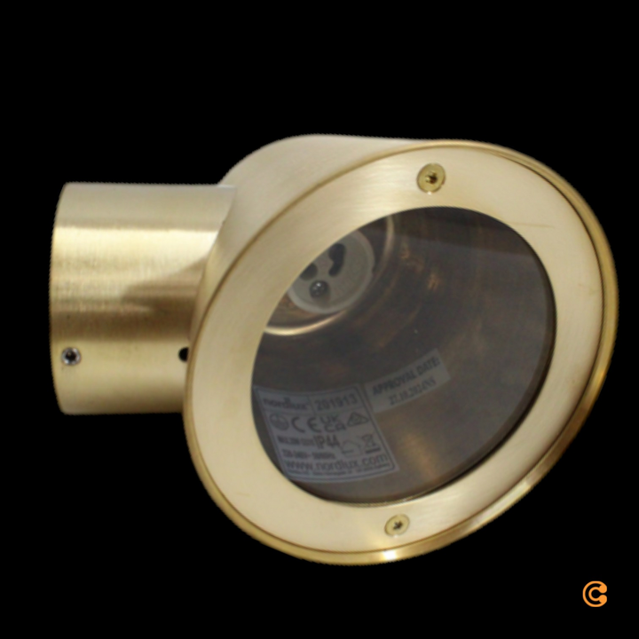 Nordlux Außenwandleuchte Wandlampe Aleria Messing Seewasserfest Gu10 Fassung B-Ware - 5704924017421
