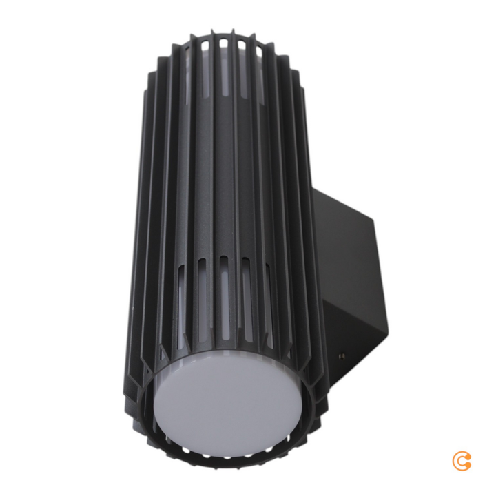 Nordlux Außenwandleuchte Wandlampe Aludra Double Seaside Anthrazit Aluminium B-Ware - 5704924022128