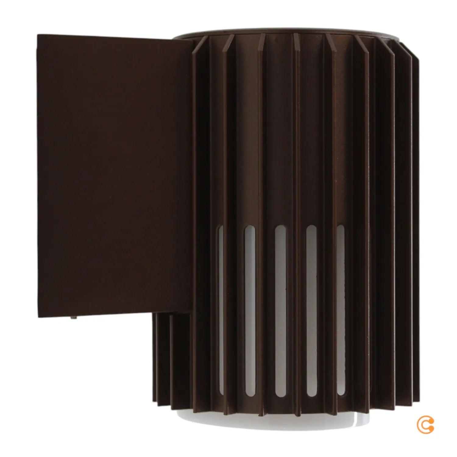 B-Ware Nordlux Außenwandleuchte Wandlampe Aludra Seaside Braun Metallic Aluminium 633