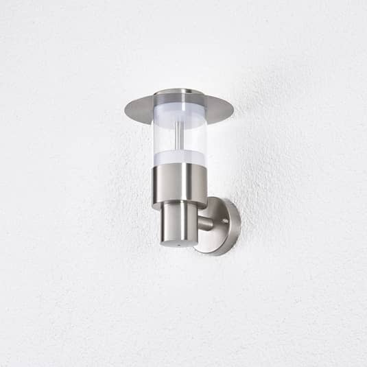 B-Ware Lindby Außenwandleuchte Anouk Wandleuchte Wandlampe Außenleuchte Edelstahl Led - 6291106551280