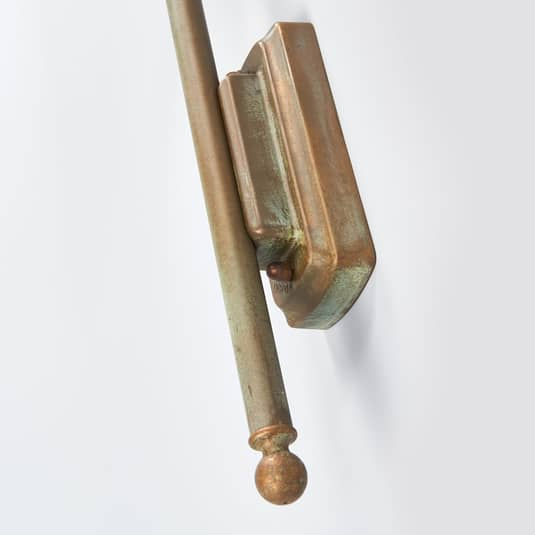 Moretti Luce Außenwandleuchte Casale Wandleuchte Wandlampe H 60cm Messing Antik  B-Ware - 8021035013966