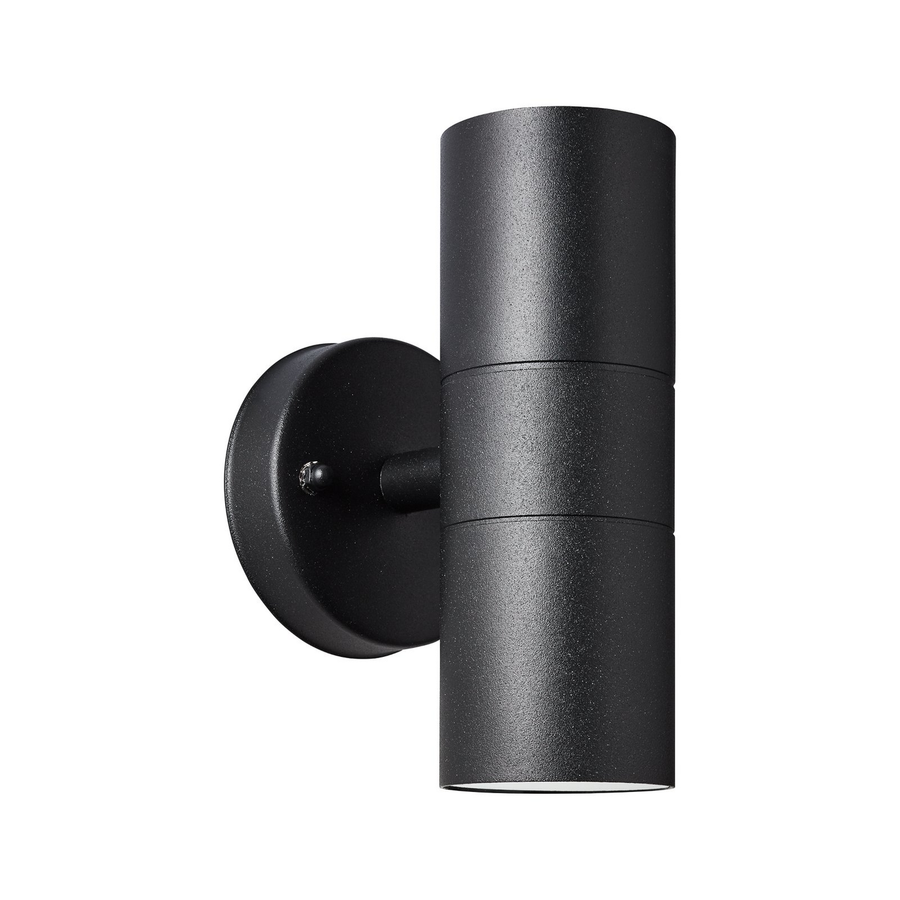Brilliant Außenwandleuchte Lampe Jandy Updown Schwarz Metall Glas Gu10 Leuchte B-Ware - 4004353346958