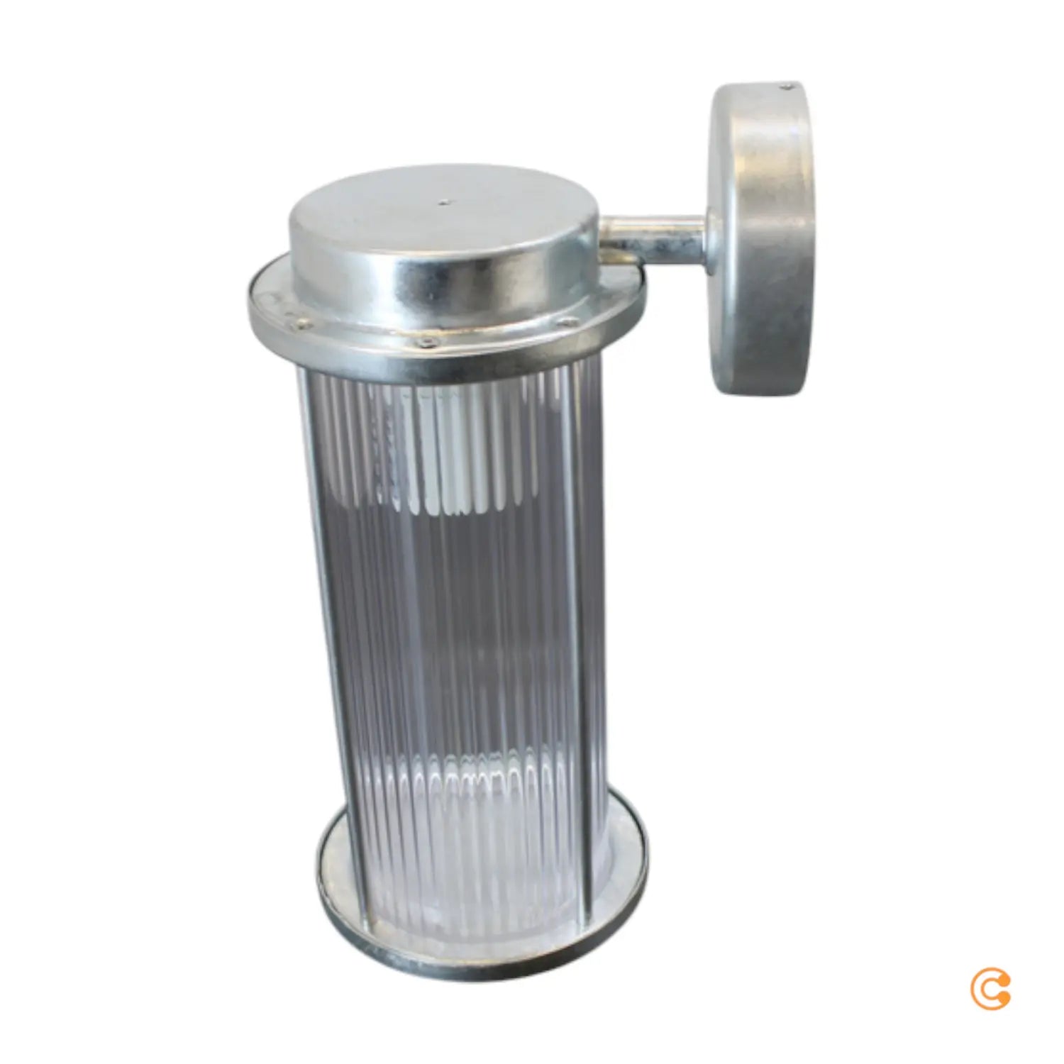 B-Ware Nordlux Außenwandleuchte Wandlampe Linton Verzinkt Stahl E27 Fassung Zink 29cm