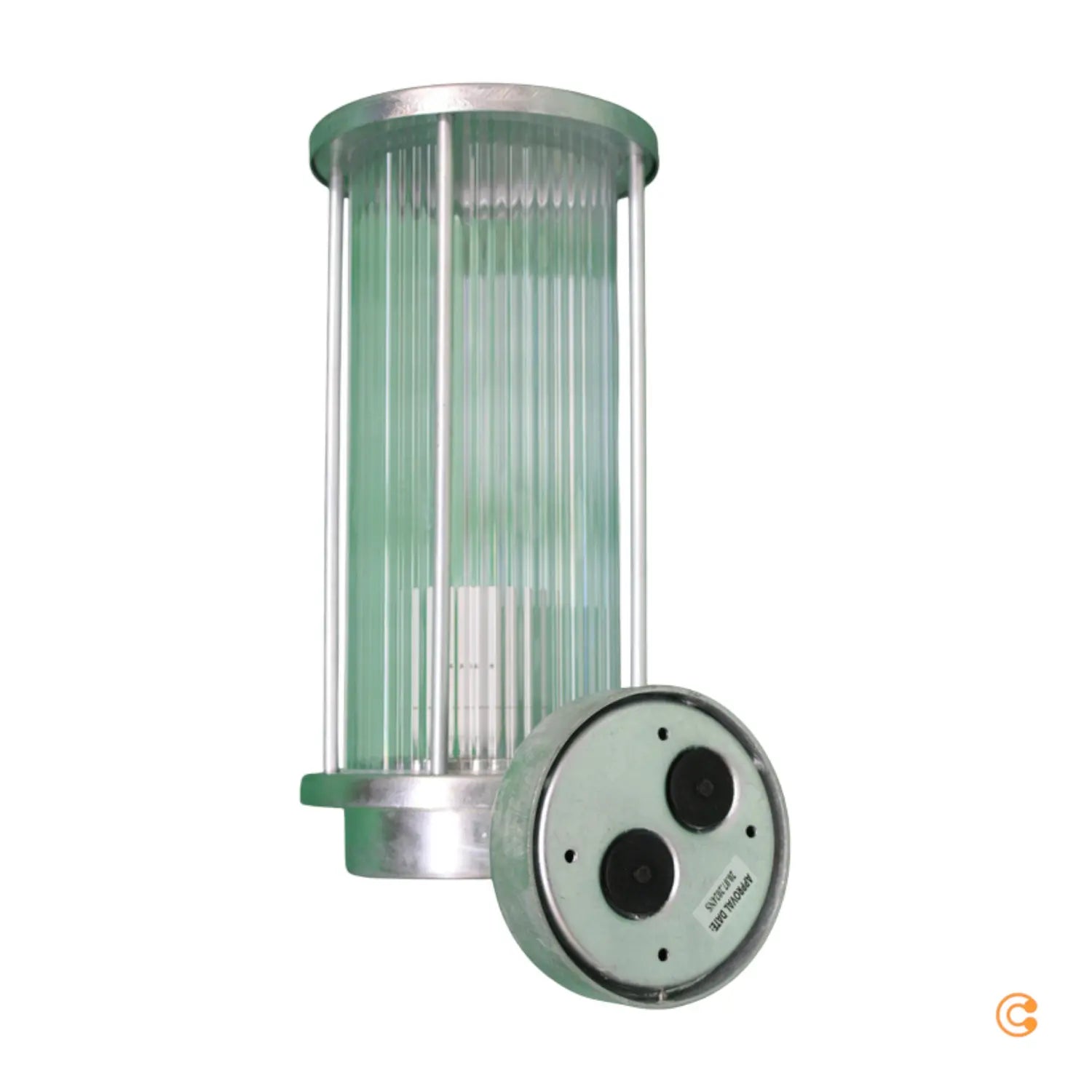 Nordlux Außenwandleuchte Wandlampe Linton Verzinkt Stahl E27 Fassung Zink 29cm B-Ware - 5704924011030