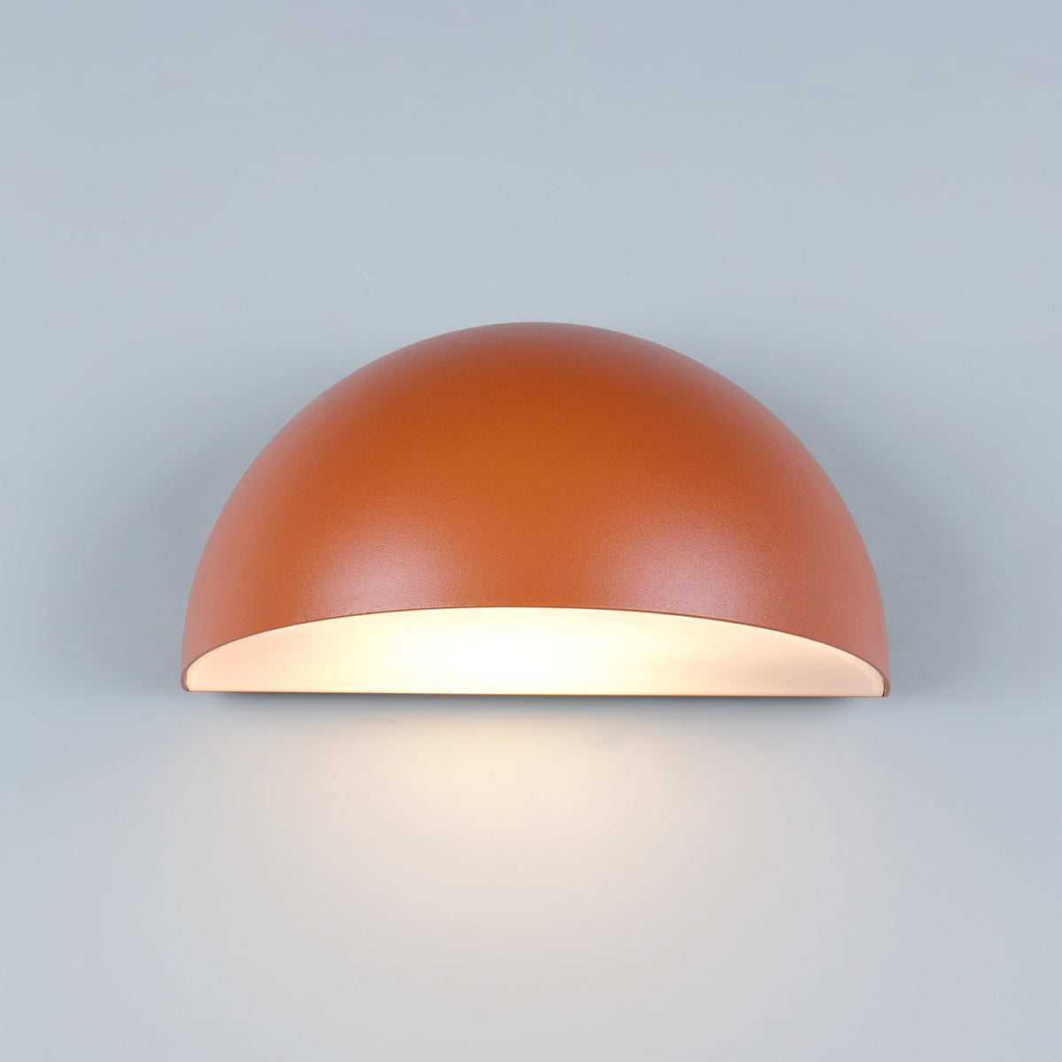 Außenwandleuchte Wandlampe trio lighting Maas apricot Aluminium-Druckguss E27 - 4017807648515