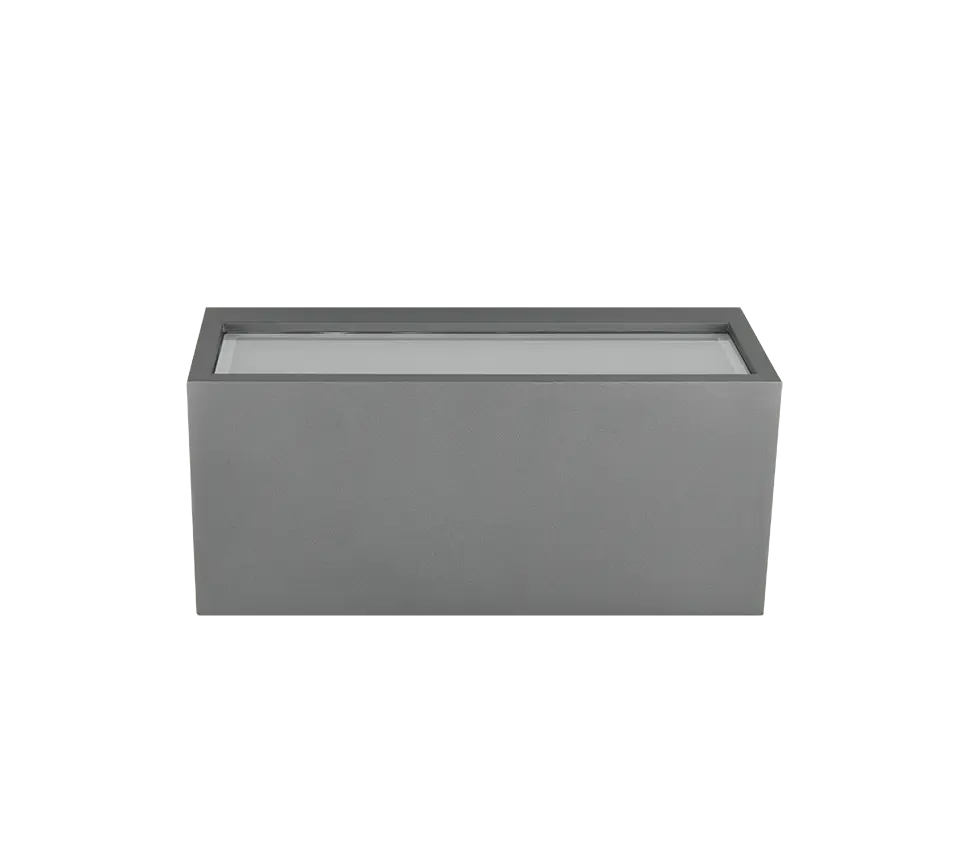 B-Ware Trio Außenwandleuchte Mayenne Außenlampe Wandlampe Up Downlight Anthrazit Eckig - 4017807603460