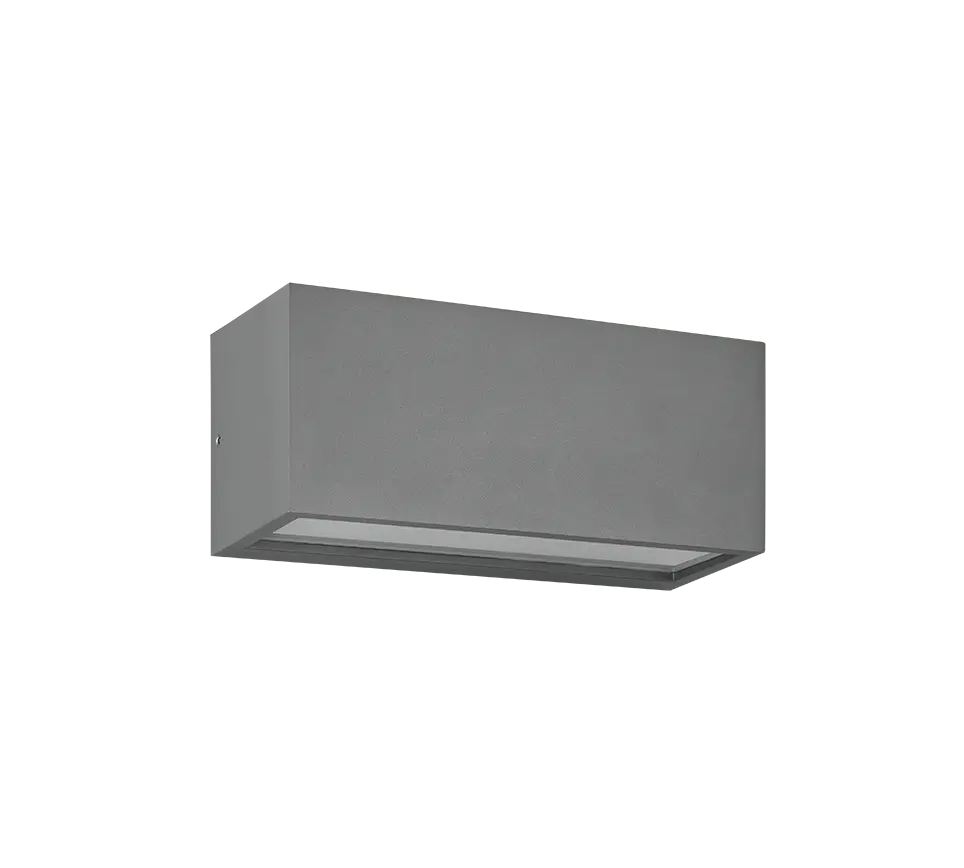 B-Ware Trio Außenwandleuchte Mayenne Außenlampe Wandlampe Up Downlight Anthrazit Eckig - 4017807603460