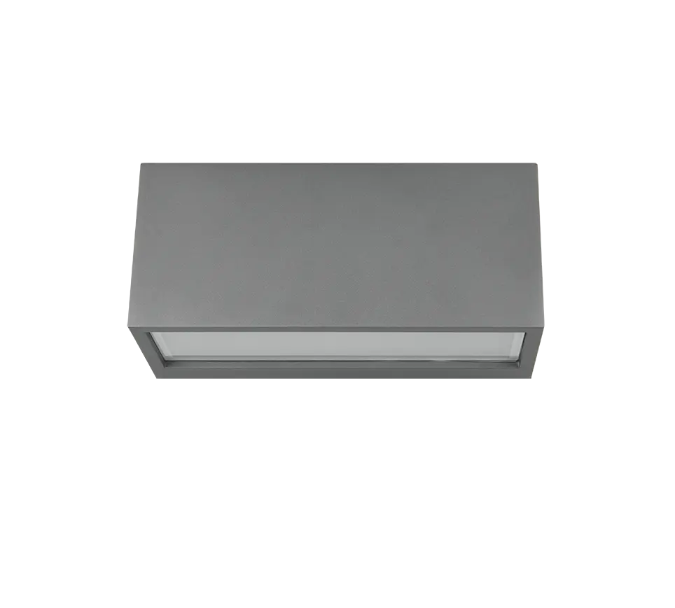 B-Ware Trio Außenwandleuchte Mayenne Außenlampe Wandlampe Up Downlight Anthrazit Eckig - 4017807603460