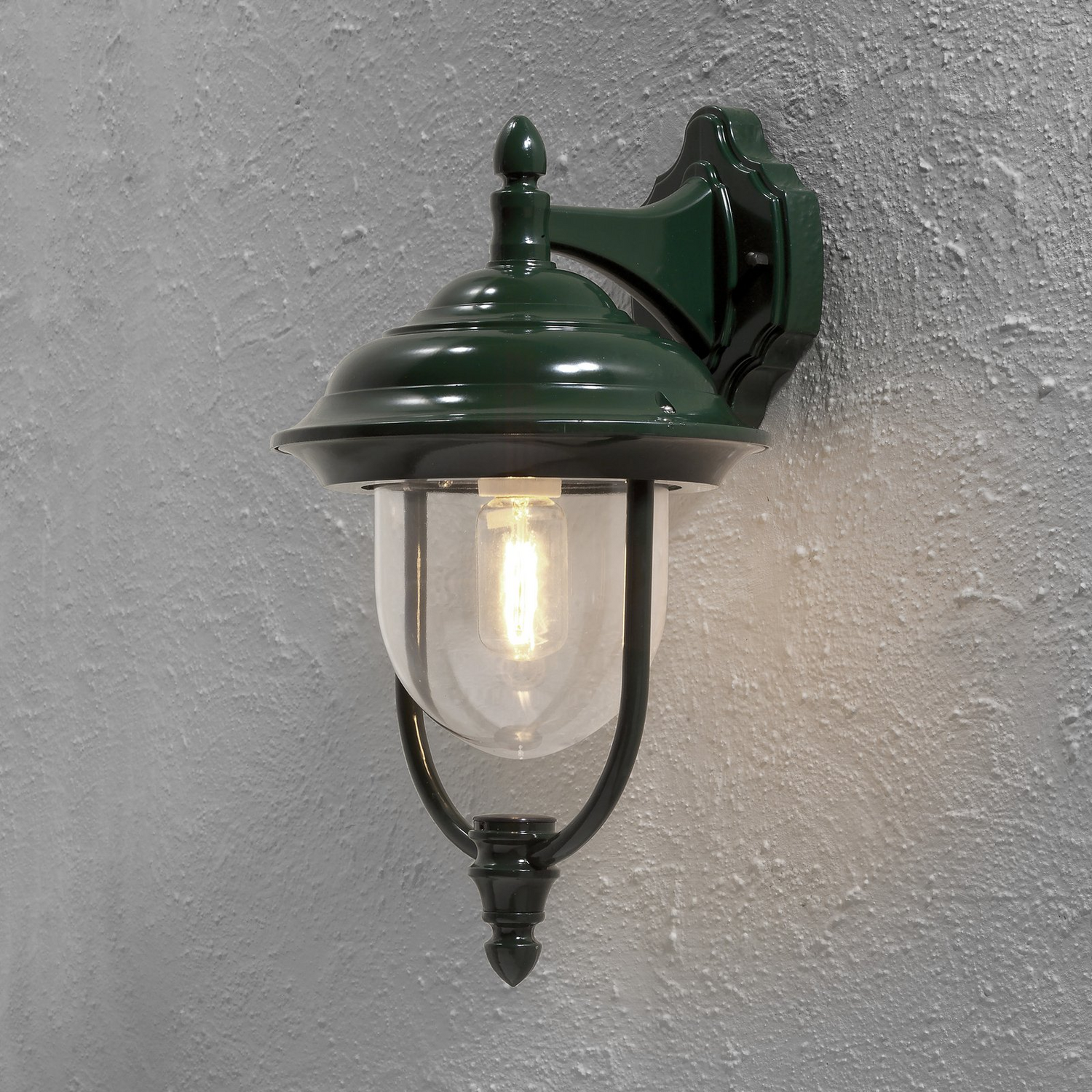 Konstsmide Außenwandleuchte Parma Laterne Hängend In Grün Außenwandlampe Lampe B-Ware - 7318307222609