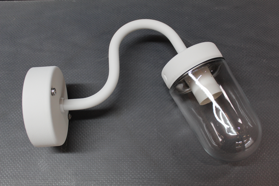 Konstsmide Außenwandleuchte Lampe Vega Mini Außenleuchte Weiß Siehe Text B-Ware - 7318304172501