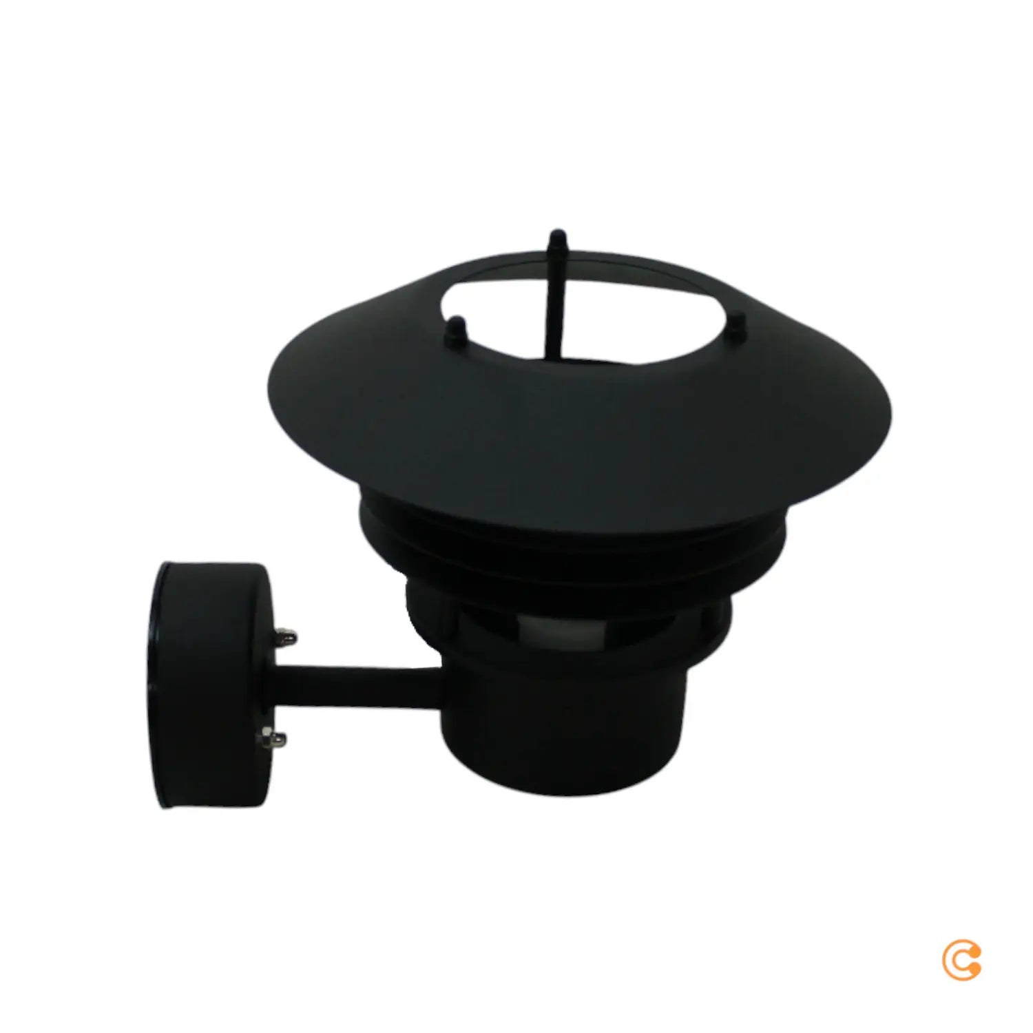 B-Ware Nordlux Außenwandleuchte Wandlampe Vejers Schwarz Ip54 Fassade Hauswandleuchte  - 5701581030077