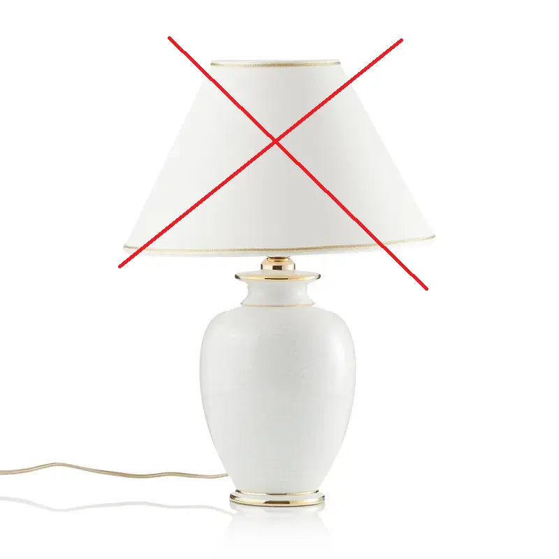 B-Ware Austrolux Kolarz Giardino Craclee Tischleuchte Lampe Creme 30 Cm Siehe Text/Foto - 9008447172688