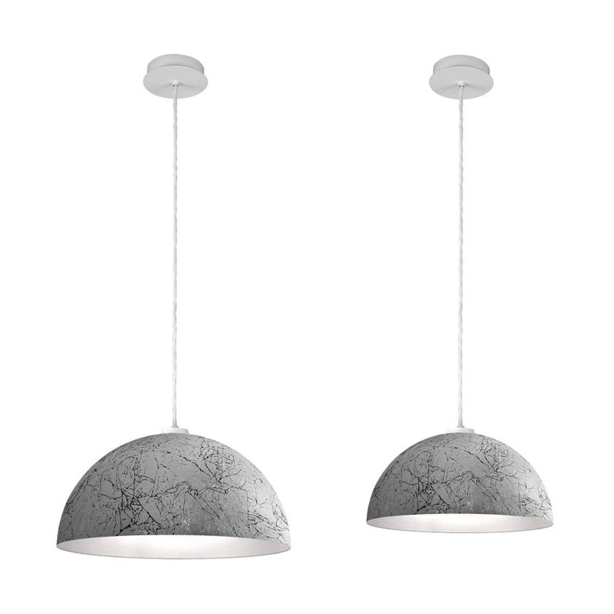 Austrolux Pendelleuchte Hängeleuchte cult Vintage silber Metall SIEHE TEXT - 9008447355692