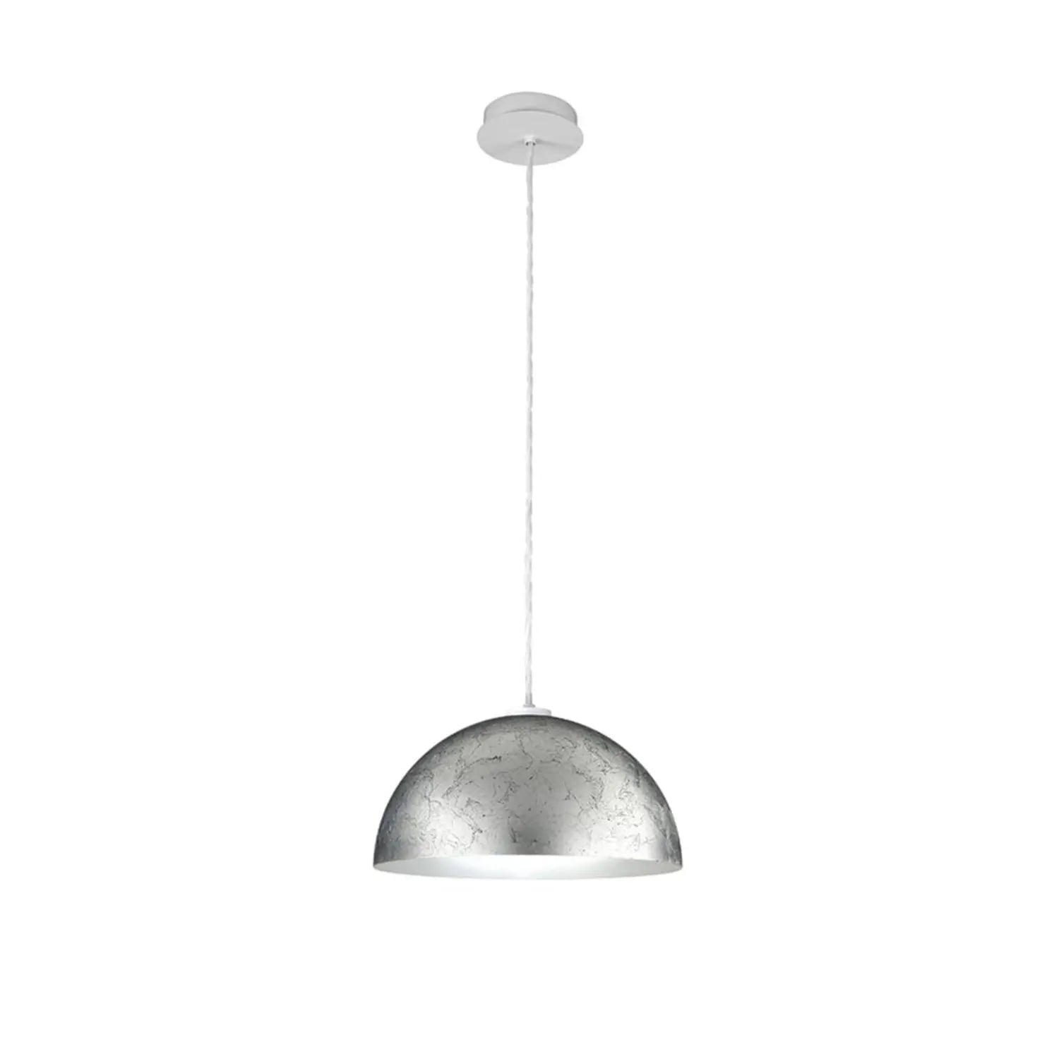 B-Ware Austrolux Pendelleuchte Hängeleuchte Cult Vintage Silber Metall Siehe Text - 9008447355692