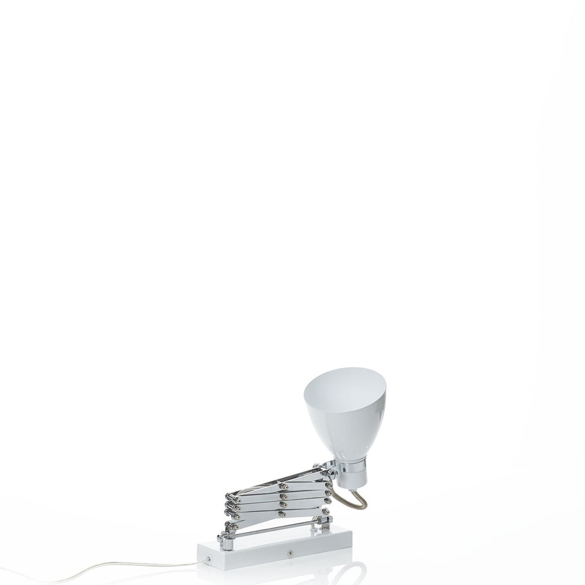 Steinhauer Ausziehbare Metall-Wandleuchte Wandleuchte Lampe Leuchte Kordian weiß - 8712746068696